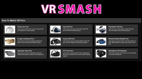 videos vr porno|VRSmash: VR Porn Videos